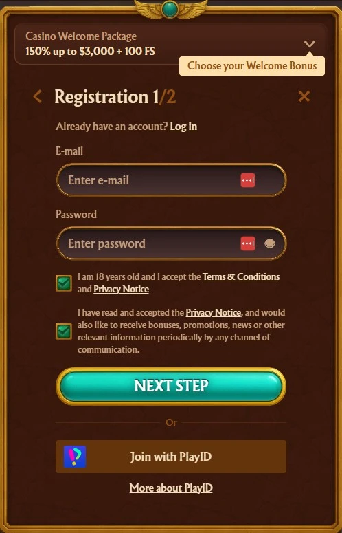 Amunra Regisitration